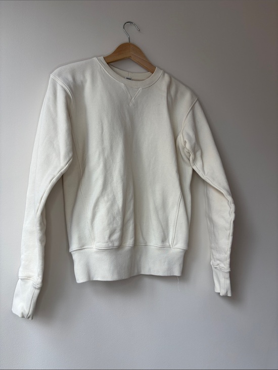 Toteme Tops - Toteme Off-White Pullover Sweatshirt